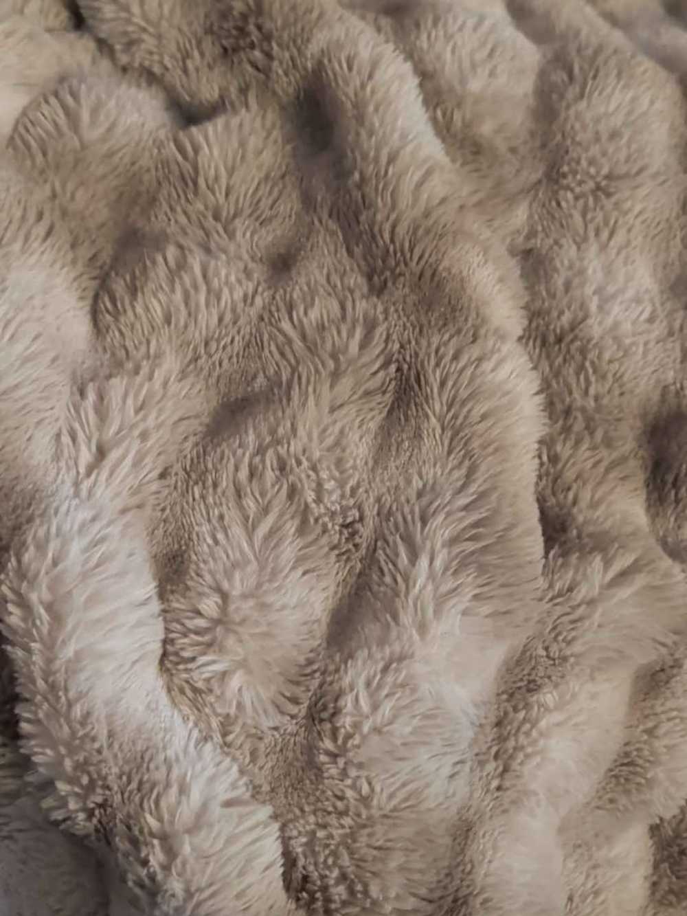 New Plush Faux Fur Animal Print Throw Blanket